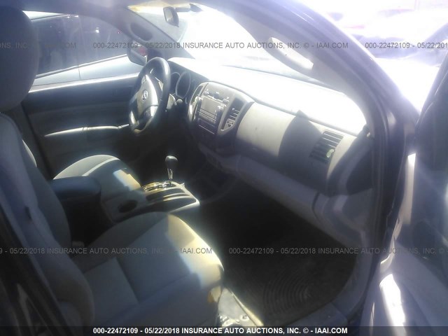 5TFJX4CN4CX012369 - 2012 TOYOTA TACOMA DOUBLE CAB 蓝色 照片 5
