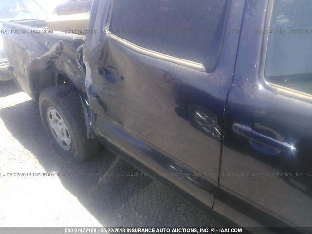 5TFJX4CN4CX012369 - 2012 TOYOTA TACOMA DOUBLE CAB 蓝色 照片 6