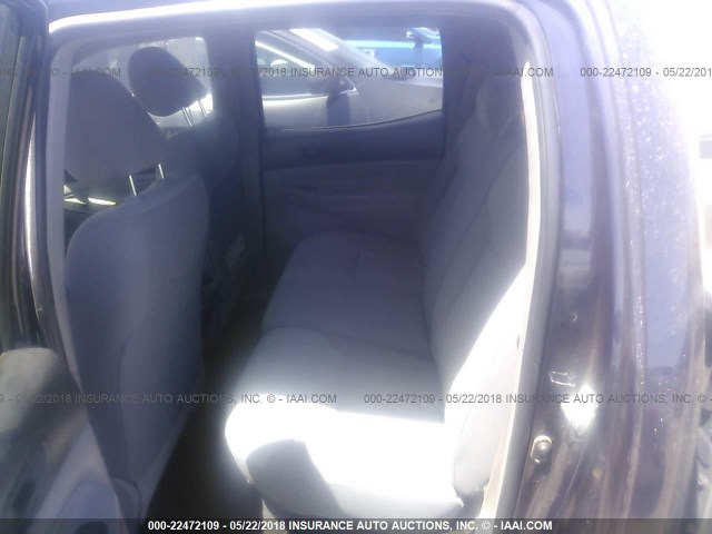 5TFJX4CN4CX012369 - 2012 TOYOTA TACOMA DOUBLE CAB 蓝色 照片 8