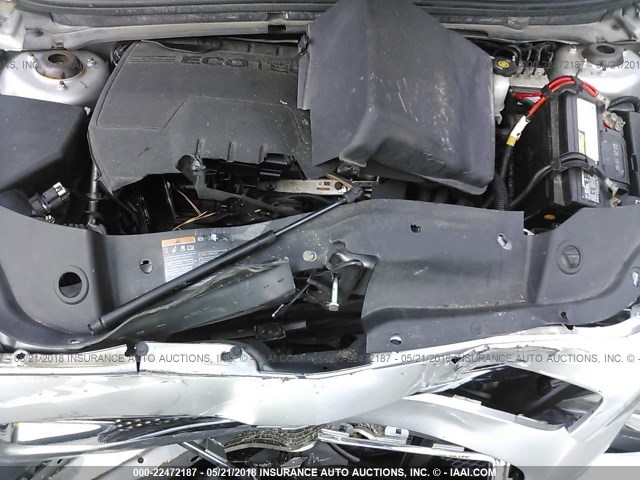 1G1ZB5E12BF176069 - 2011 CHEVROLET MALIBU LS SILVER photo 10