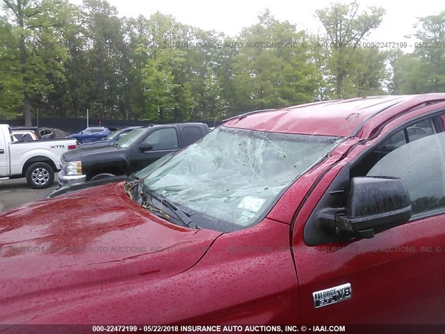5TFUY5F11GX514691 - 2016 TOYOTA TUNDRA DOUBLE CAB SR/SR5 RED photo 6