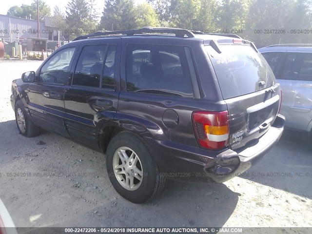 1J4GW48S14C314085 - 2004 JEEP GRAND CHEROKEE LAREDO/COLUMBIA/FREEDOM 紫色 照片 3