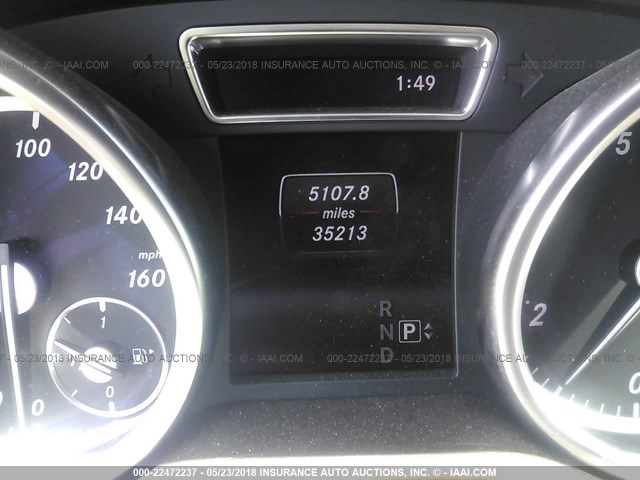 4JGDA5HB0EA382741 - 2014 MERCEDES-BENZ ML 350 4MATIC WHITE photo 7