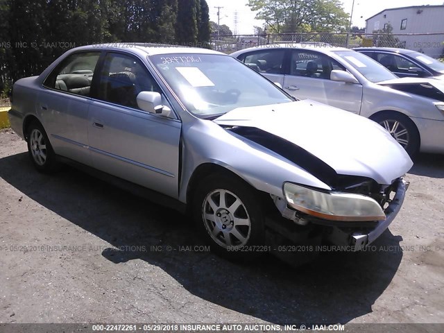 JHMCG56762C032655 - 2002 HONDA ACCORD SE SILVER photo 1