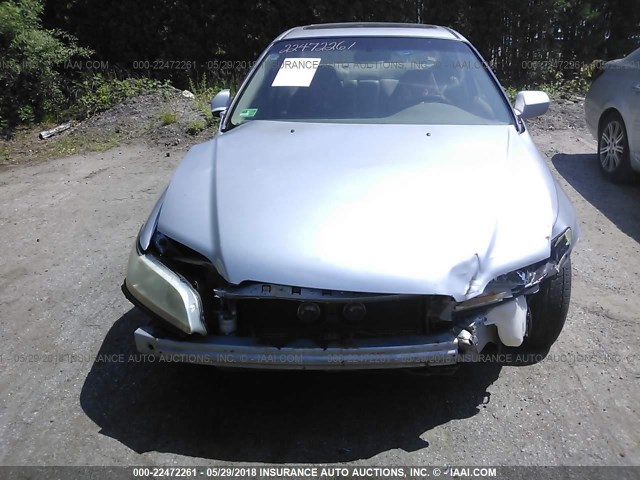 JHMCG56762C032655 - 2002 HONDA ACCORD SE SILVER photo 6