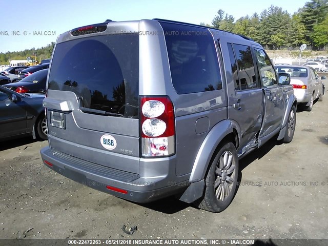 SALAG2D45DA659404 - 2013 LAND ROVER LR4 HSE GRAY photo 4