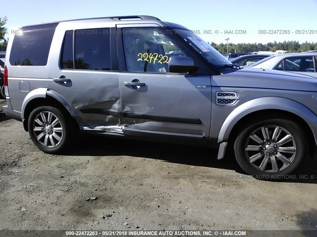 SALAG2D45DA659404 - 2013 LAND ROVER LR4 HSE GRAY photo 6