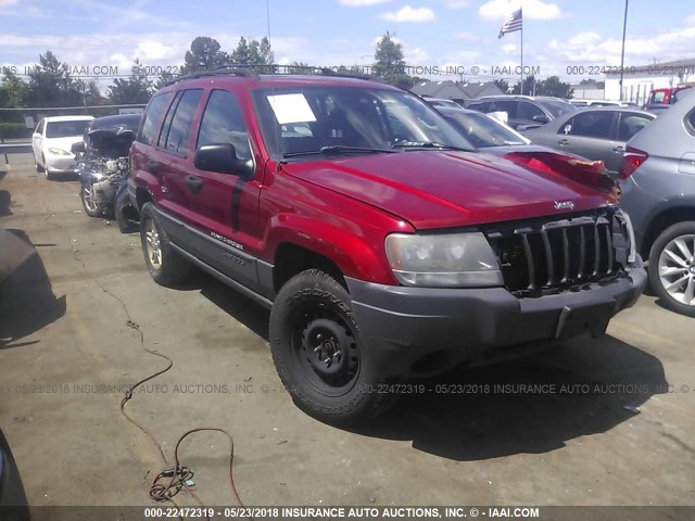 1J4GW48S94C339171 - 2004 JEEP GRAND CHEROKEE LAREDO/COLUMBIA/FREEDOM 红色 照片 1