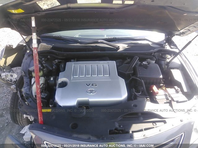 4T1BK46K07U049734 - 2007 TOYOTA CAMRY NEW GENERAT LE/XLE/SE GRAY photo 10