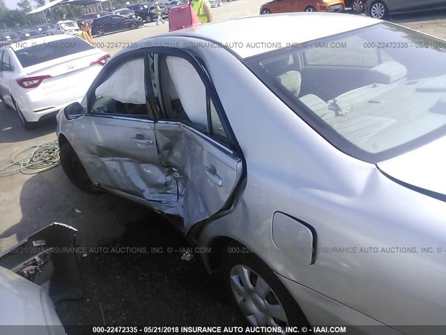 4T1BE30K43U731567 - 2003 TOYOTA CAMRY LE/XLE/SE 银色 照片 6