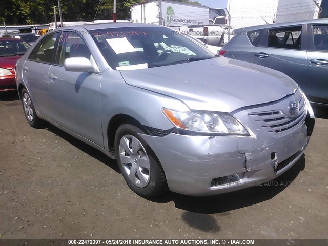 JTNBE46K873051373 - 2007 TOYOTA CAMRY NEW GENERAT CE/LE/XLE/SE SILVER photo 1