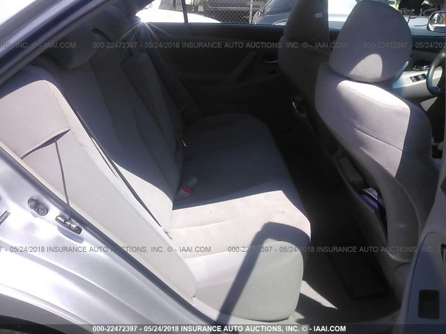 JTNBE46K873051373 - 2007 TOYOTA CAMRY NEW GENERAT CE/LE/XLE/SE SILVER photo 8