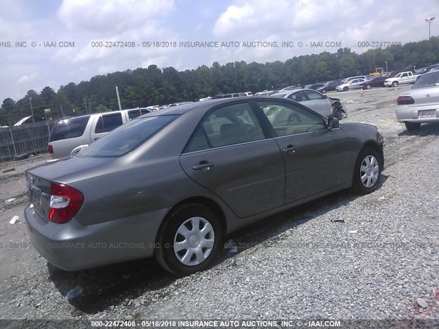 4T1BE32K54U842689 - 2004 TOYOTA CAMRY LE/XLE/SE 灰色 照片 4