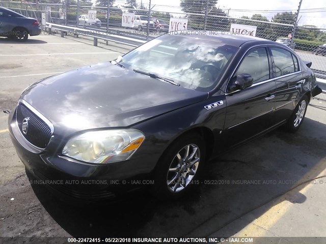 1G4HD57278U104450 - 2008 BUICK LUCERNE CXL BROWN photo 2