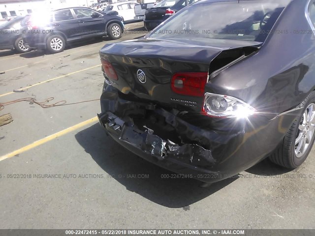 1G4HD57278U104450 - 2008 BUICK LUCERNE CXL BROWN photo 6