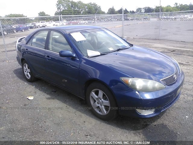 4T1BE32K95U021435 - 2005 TOYOTA CAMRY LE/XLE/SE Mavi foto 1