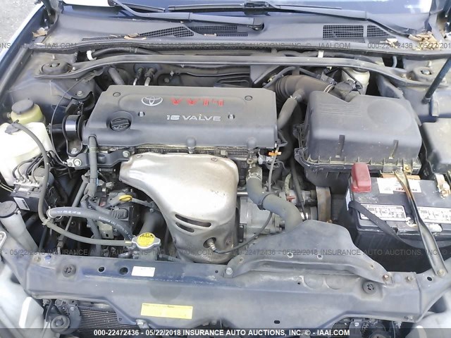 4T1BE32K95U021435 - 2005 TOYOTA CAMRY LE/XLE/SE Mavi foto 10