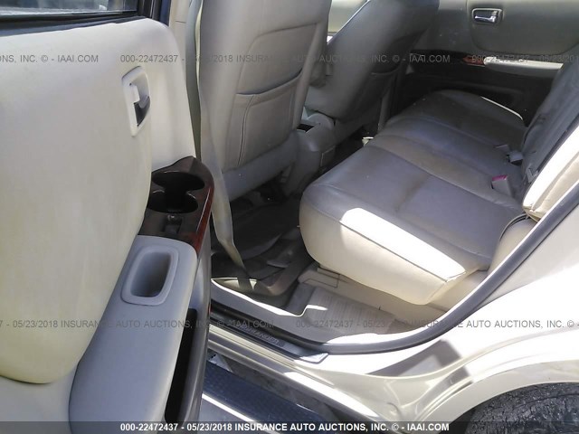 JTEDP21A760116526 - 2006 TOYOTA HIGHLANDER LIMITED TAN photo 8