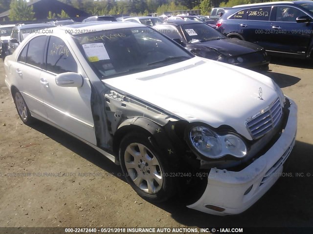 WDBRF92H66F765747 - 2006 MERCEDES-BENZ C GENERATION 2006 280 4MATIC WHITE photo 1