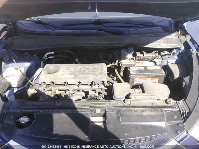 KM8JUCAC4BU283223 - 2011 HYUNDAI TUCSON GLS/LIMITED 深蓝色 照片 10