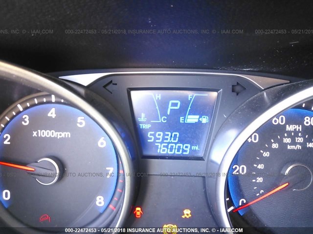 KM8JUCAC4BU283223 - 2011 HYUNDAI TUCSON GLS/LIMITED 深蓝色 照片 7