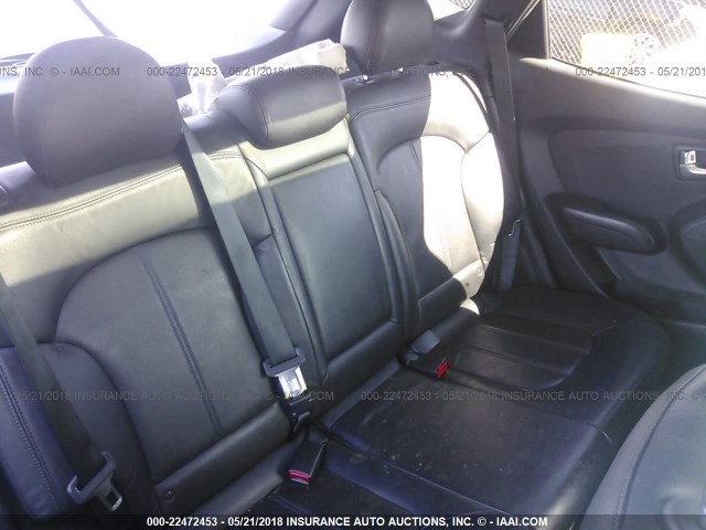 KM8JUCAC4BU283223 - 2011 HYUNDAI TUCSON GLS/LIMITED 深蓝色 照片 8