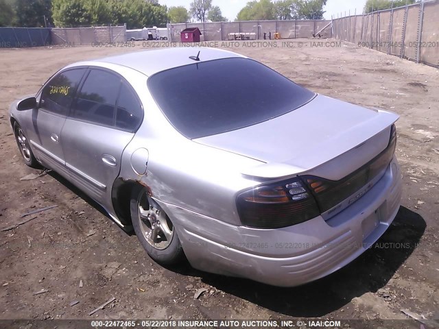 1G2HX52K15U215191 - 2005 PONTIAC BONNEVILLE SE SILVER photo 3