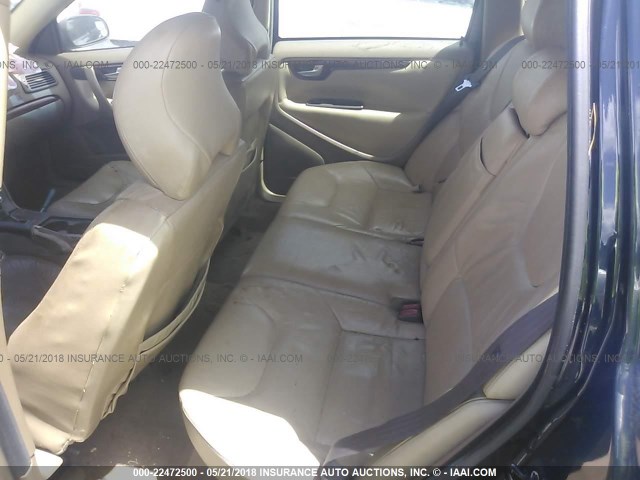 YV1SW58D912077462 - 2001 VOLVO V70 2.4T BLUE photo 8