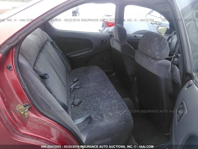 1B3ES47Y8VD122657 - 1997 DODGE NEON HIGHLINE/SPORT RED photo 8