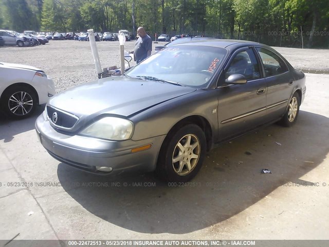 1MEFM55S22G627099 - 2002 MERCURY SABLE LS PREMIUM GRAY photo 2