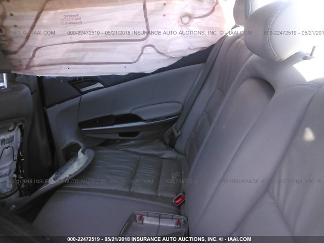 1HGCP26819A140925 - 2009 HONDA ACCORD EXL GRAY photo 8