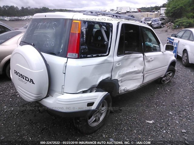 JHLRD1873YS008602 - 2000 HONDA CR-V SE/EX WHITE photo 4