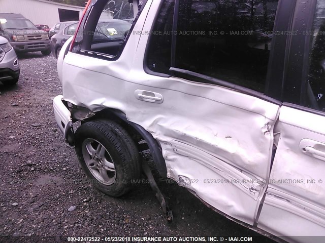 JHLRD1873YS008602 - 2000 HONDA CR-V SE/EX WHITE photo 6