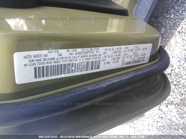 1C4AJWAG4DL559474 - 2013 JEEP WRANGLER SPORT Qəhvəyi foto 6