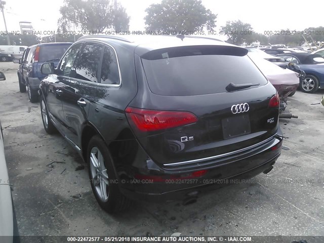 WA1LFAFP8FA049790 - 2015 AUDI Q5 PREMIUM PLUS BLACK photo 3