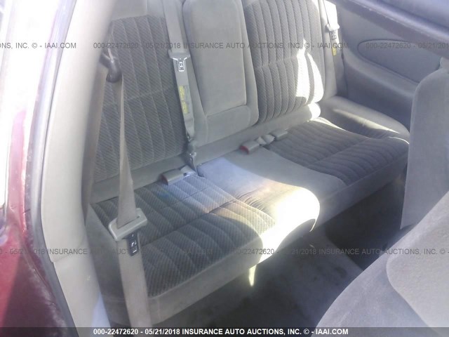 2G1WX12K339225977 - 2003 CHEVROLET MONTE CARLO SS მუქწითელი ფოტო 8