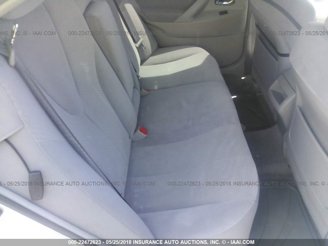 4T1BK46K29U083631 - 2009 TOYOTA CAMRY SE/LE/XLE SILVER photo 8