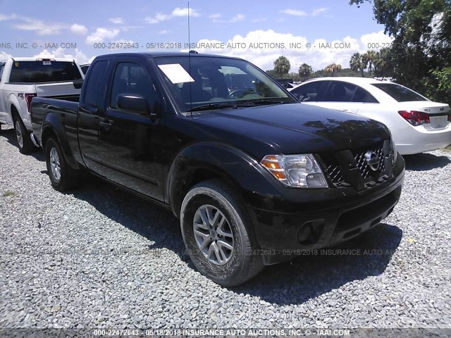 1N6BD0CT4HN741234 - 2017 NISSAN FRONTIER S/SV BLACK photo 1