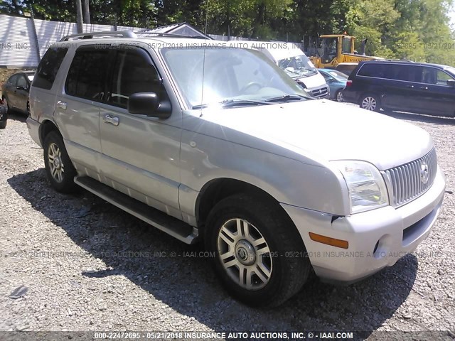 4M2DU86W93ZJ42972 - 2003 MERCURY MOUNTAINEER  SILVER photo 1