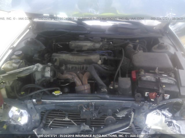 4T1BG28KX1U797868 - 2001 TOYOTA CAMRY CE/LE/XLE BLUE photo 10