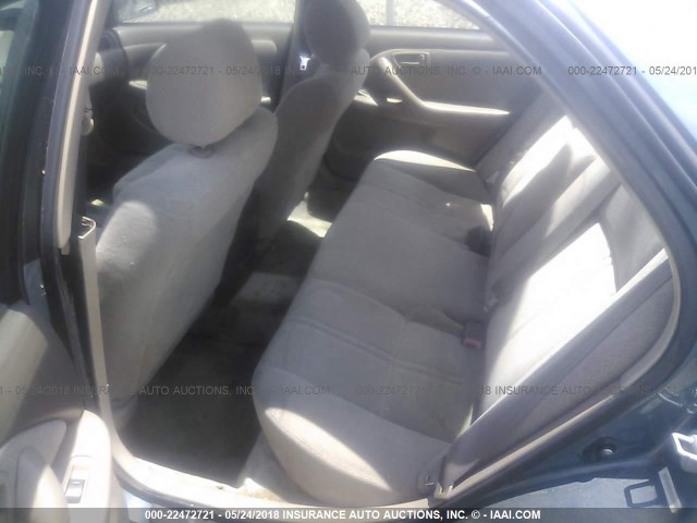 4T1BG28KX1U797868 - 2001 TOYOTA CAMRY CE/LE/XLE BLUE photo 8