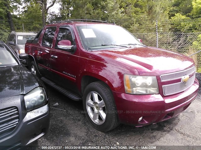 3GNEC12J97G104220 - 2007 CHEVROLET AVALANCHE C1500 MAROON photo 1