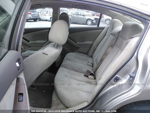 1N4AL21E67N424769 - 2007 NISSAN ALTIMA 2.5/2.5S GOLD photo 8