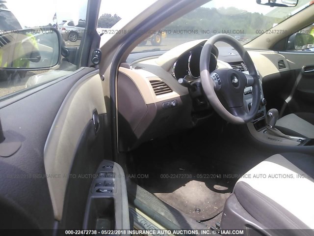 1G1ZG57B08F199043 - 2008 CHEVROLET MALIBU LS Champagne photo 5