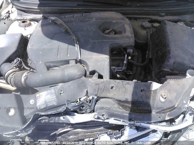 1G1ZB5E16BF120068 - 2011 CHEVROLET MALIBU LS WHITE photo 10