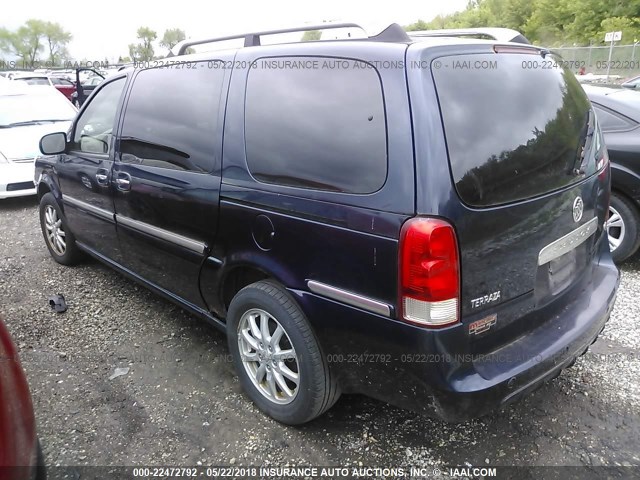 5GADV33L75D267485 - 2005 BUICK TERRAZA CXL Dark Brown photo 3