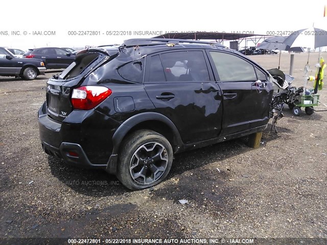 JF2GPAGC9E8264909 - 2014 SUBARU XV CROSSTREK 2.0 LIMITED BLACK photo 4