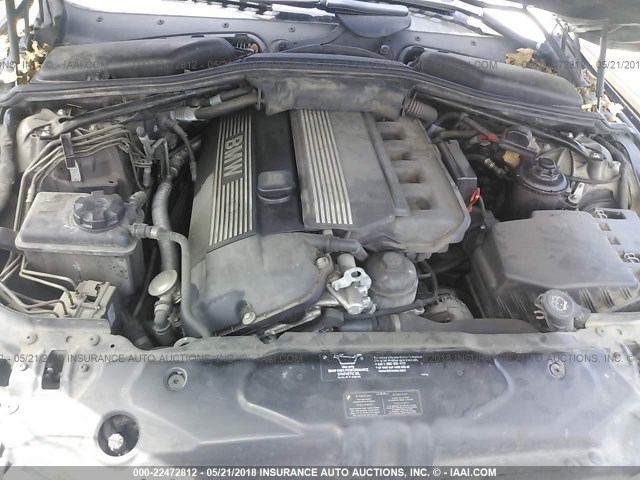WBANA53564B167722 - 2004 BMW 525 I BLACK photo 10