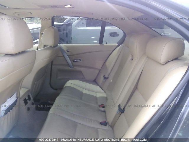 WBANA53564B167722 - 2004 BMW 525 I BLACK photo 8