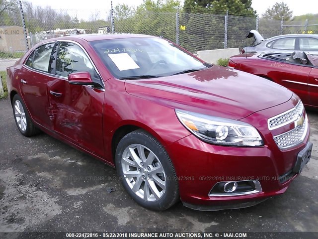 1G11H5SA4DF175282 - 2013 CHEVROLET MALIBU LTZ 红色 照片 1